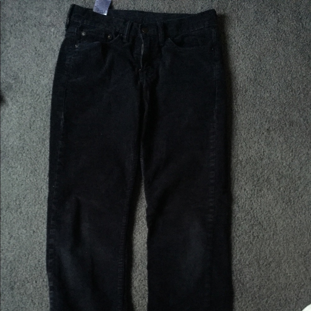 Navy Corduroy levi’s pants